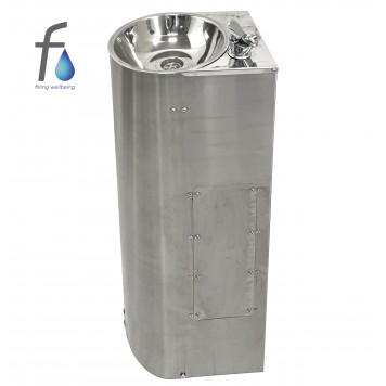 FONTECO DF13-1L3Df Антивандальный полуовальный фонтан с фильтрацией FONTECO DF13-1L3Df Антивандальный полуовальный фонтан с фильтрацией-1