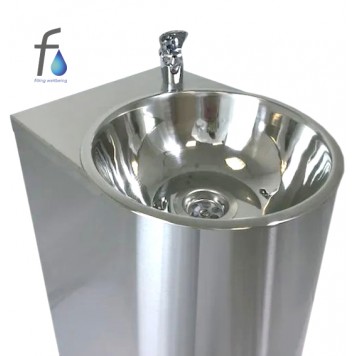 FONTECO DF13-1L3Df Антивандальный полуовальный фонтан с фильтрацией FONTECO DF13-1L3Df Антивандальный полуовальный фонтан с фильтрацией-2