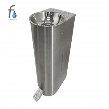 FONTECO DF13-1L4PR Питьевой фонтан с педалью по СанПиН FONTECO DF13-1L4PR Питьевой фонтан с педалью по СанПиН-0