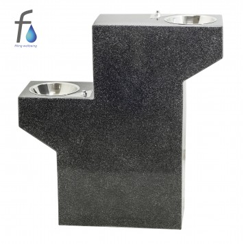 FONTECO DF17-2LBR Каменный питьевой фонтан двухуровневый СанПиН-7