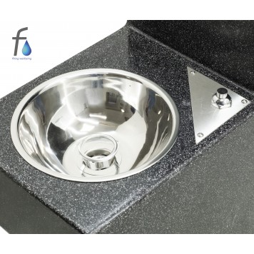 FONTECO DF17-2LBR Каменный питьевой фонтан двухуровневый СанПиН-3