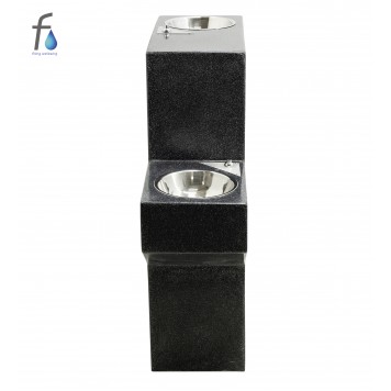 FONTECO DF17-2LBR Каменный питьевой фонтан двухуровневый СанПиН-1