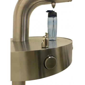 FONTECO DF21-3L4BFBDs Уличный питьевой фонтан с ботлфиллером и фильтрами-2