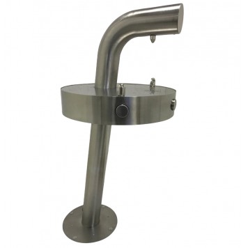 FONTECO DF21-3L4BFBDs Уличный питьевой фонтан с ботлфиллером и фильтрами-0