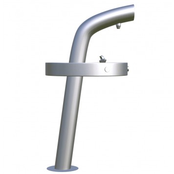 FONTECO DF21-3L4BFBDs Уличный питьевой фонтан с ботлфиллером и фильтрами-4