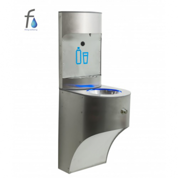 FONTECO DF25-2WIrFBR Питьевая станция сенсорная настенная с кнопкой-0