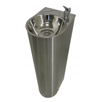 FONTECO DF13-1LDf Антивандальный полуовальный питьевой фонтан FONTECO DF13-1LDf Антивандальный полуовальный питьевой фонтан-0