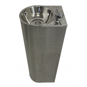 FONTECO DF13-1LDf Антивандальный полуовальный питьевой фонтан FONTECO DF13-1LDf Антивандальный полуовальный питьевой фонтан-2