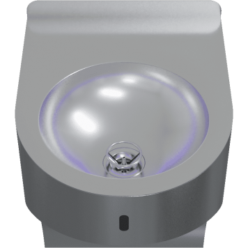 FONTECO DF25-1WIrR Настенный сенсорный питьевой фонтан сенсорный-0