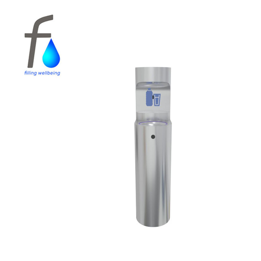 FONTECO DF25-2L5IrFIrR Питьевая станция сенсорная напольная с UV